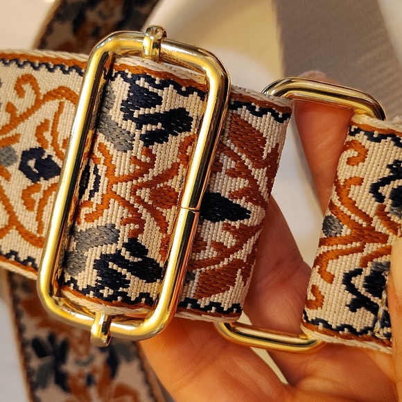 Trendy Bag straps replacement renew your Bag Embroidered Strap Adjustable - Picture 4 of 4